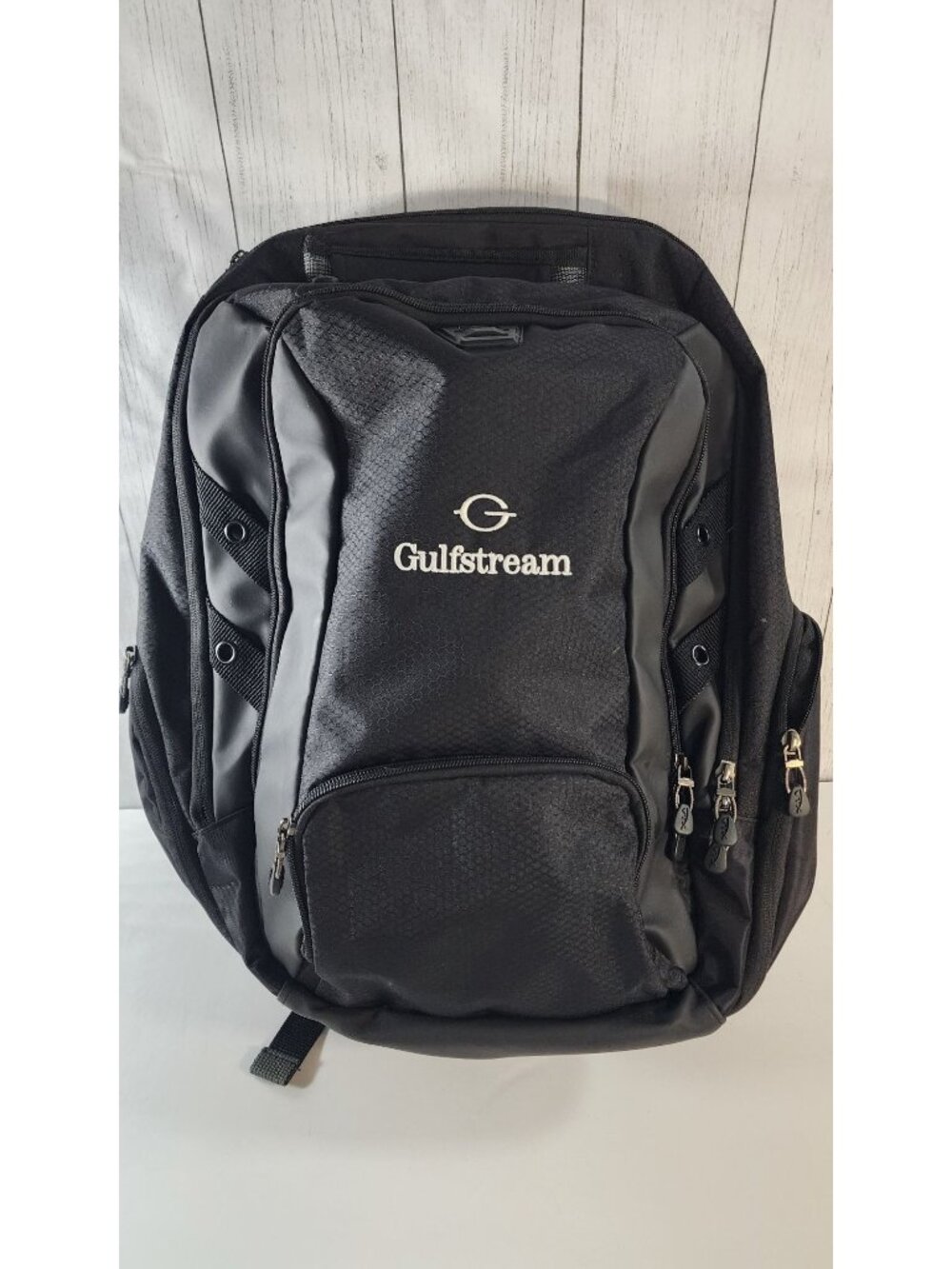 GULFSTREAM VERTEX BACKPACK TRAVEL CARRY ON BLACK BACKPACK